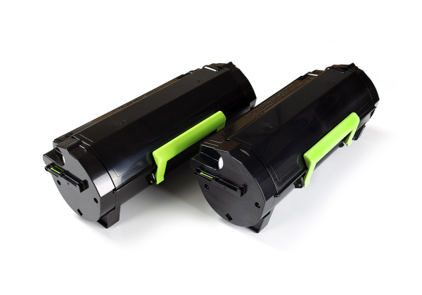Green2Print Hochleistungstoner Doppelpack, 2 Kartuschen 2x 5000 Seiten ersetzt Lexmark 51B00A0, 51B2