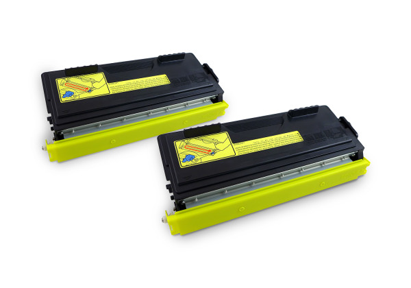 Green2Print Toner Doppelpack, 2 Kartuschen 2x 6000 Seiten ersetzt Brother TN-6600 passend für Brothe