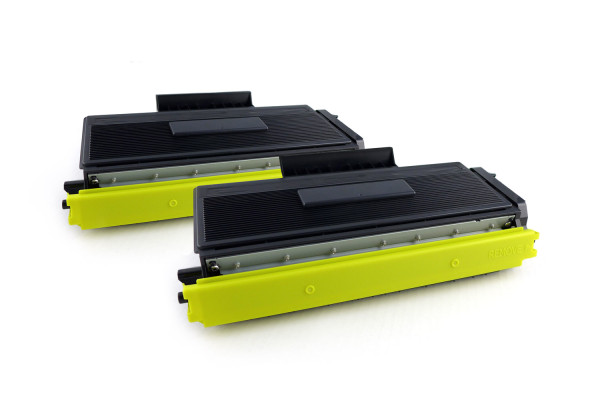 Green2Print Toner Doppelpack, 2 Kartuschen 2x 16000 Seiten ersetzt Brother TN-3170, TN-3280 passend