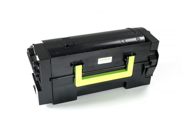 Green2Print Toner schwarz 55000 Seiten ersetzt Lexmark 58D2U00 passend für Lexmark MS725DVN, MS823N,