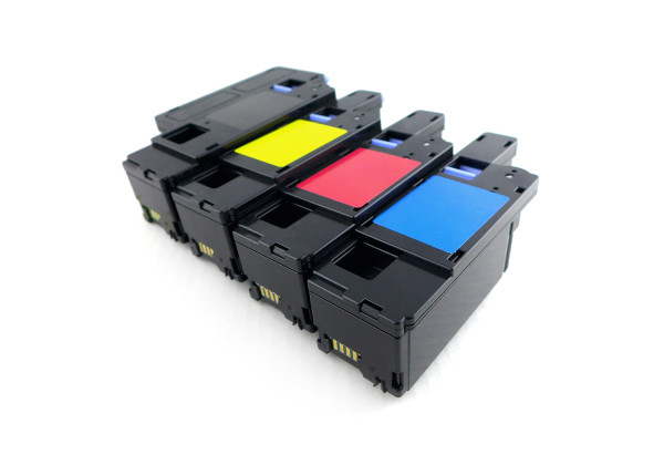 Green2Print Toner Toner-Set, 4 Kartuschen 1x 2000, 3x 1400 Seiten passend für Epson CX17NF, CX17WF,