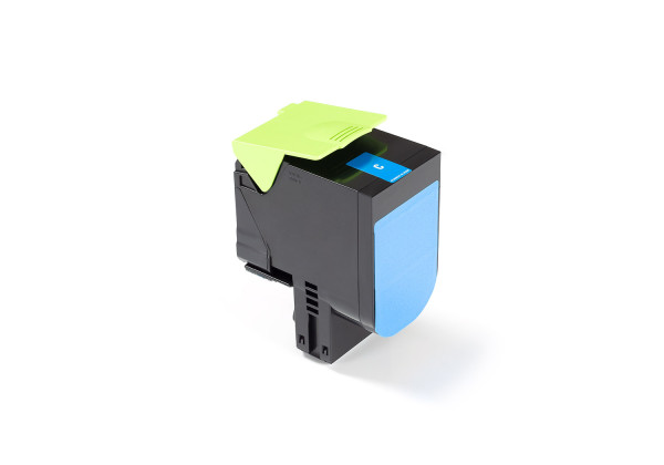 Green2Print Toner cyan 1400 Seiten ersetzt Lexmark 78C20C0 passend für Lexmark CX421adn, CX421, CX52