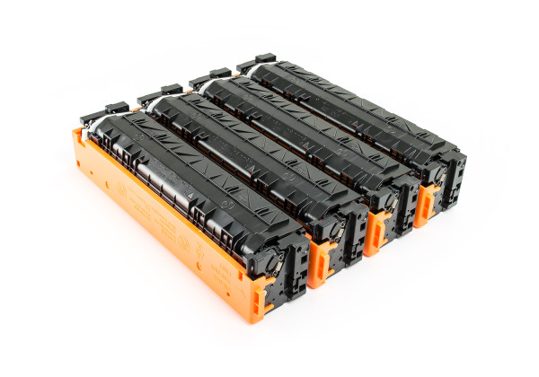 Green2Print Toner Toner-Set, 4 Kartuschen 1x1400,3x1300 Seiten passend für HP LaserJet Pro M254NW, M