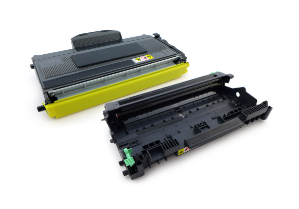 Green2Print 1x Toner, 1x Trommel Toner-Trommel-Set 1x 5200, 1x 12000 Seiten ersetzt Brother DR-2100,