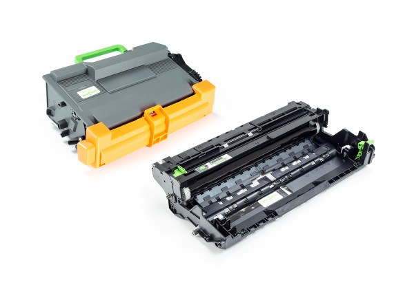 Green2Print 1x Toner, 1x Trommel Toner-Trommel-Set 1x 12000, 1x 50000 Seiten ersetzt Brother DR-3400