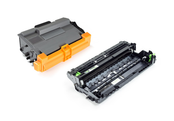 Green2Print 1x Toner, 1x Trommel Toner-Trommel-Set 1x 8000, 1x 50000 Seiten ersetzt Brother DR-3400,